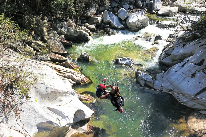 Puerto Vallarta Best Zipline Canopy + Tequila and Speed Boat Ride - The first platforms require real effort