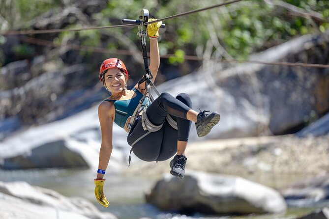 Puerto Vallarta Best Zipline Canopy + Tequila and Speed Boat Ride - Nineteen cables through the Los Horcones rainforest