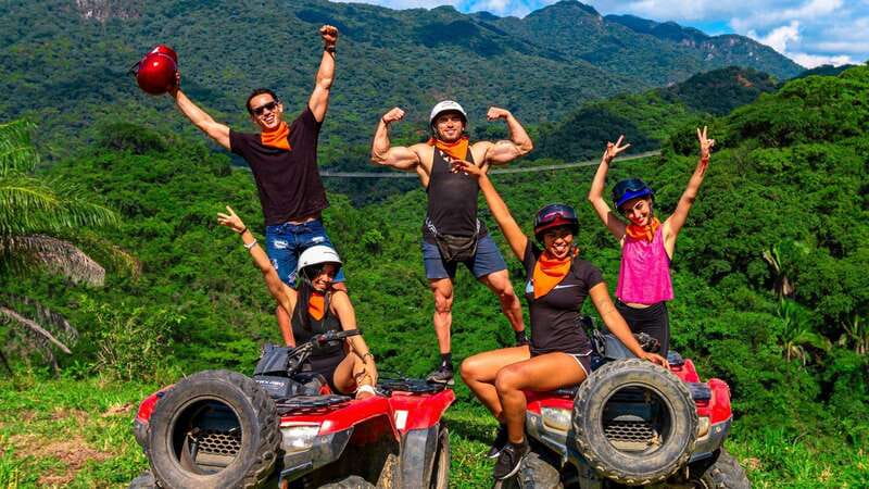 Puerto Vallarta: Canopy River ATV, Waterfall, Tequila Tour - Riding from Puerto Vallarta into the Sierra Madre