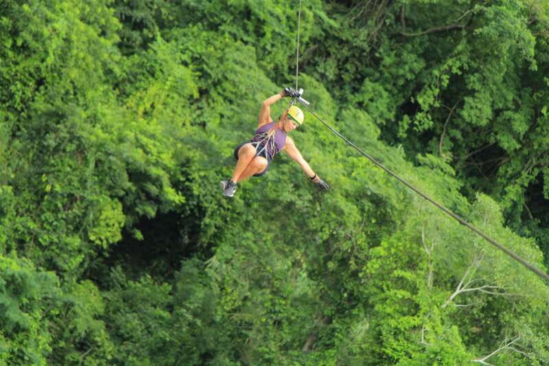 Puerto Vallarta: Zip Line, Jorullo Bridge, & Tequila Tour - Safety training before the first zip line