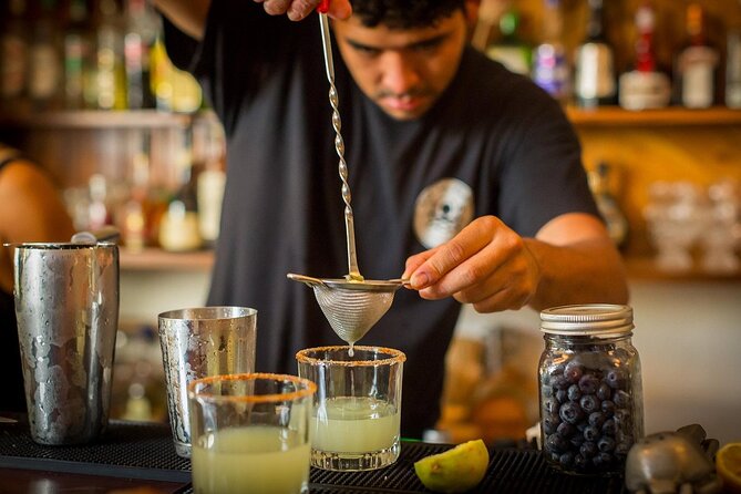 Salsa Class,Mezcalita Workshop & Mexican Dinner - Mexican Dinner With Ceviche, Tacos, and Fresh Salsa