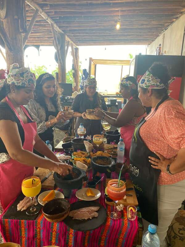 San José del Cabo:Cooking Class +Margaritas & Mezcal tasting - What the three-hour cooking class is really like