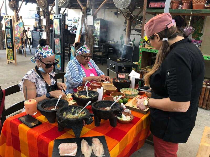 San José del Cabo:Cooking Class +Margaritas & Mezcal tasting - The food you make becomes the meal
