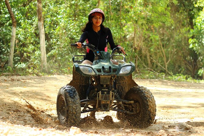 Solo ATV 4 Ziplines, Lunch, Transportation and Tequila Tasting - The cenote question needs clarification