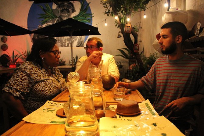 Tasting of Organic Mezcales - Meeting at Etnofood in Central Oaxaca