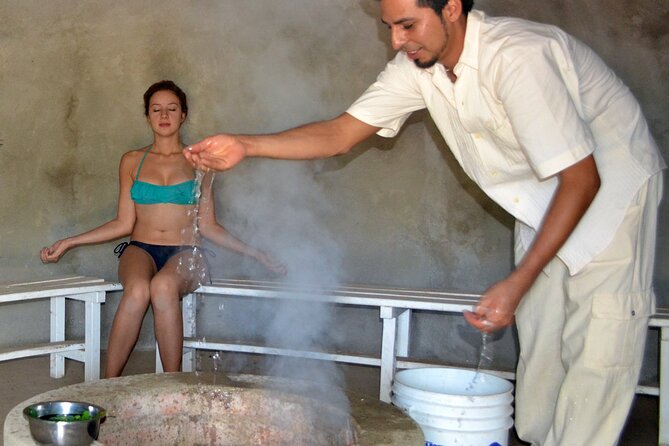 Temazcal Sweat Lodge and Tequila Tour - Inside the temazcal