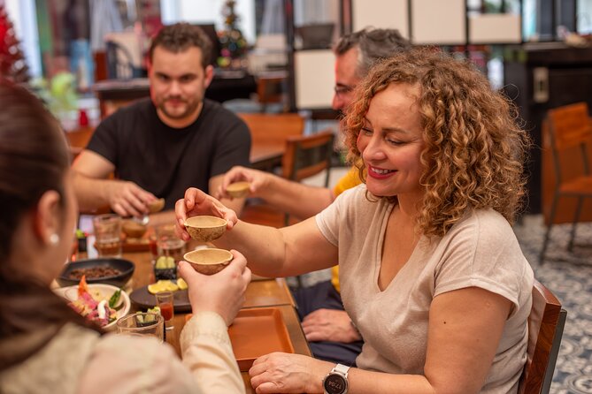 Tequila and Craft Mezcal Tasting in Cozumel - Food bites make the tasting easier to judge