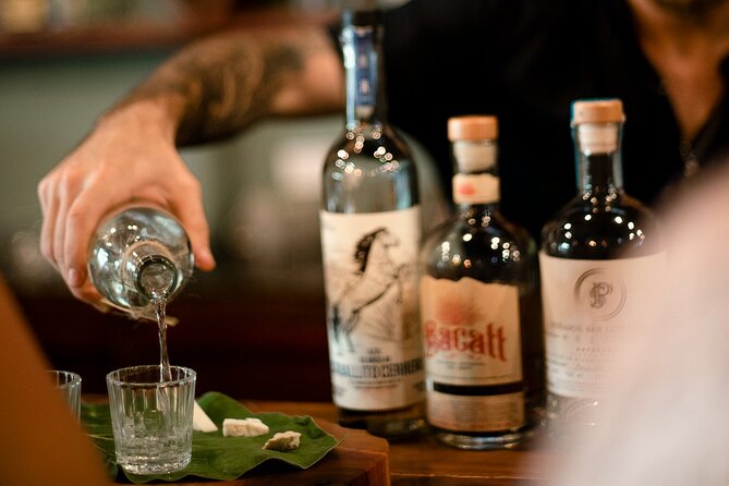 Tequila and Mezcal Tasting in Tulum with Cheese Pairing - The 5:00 pm meeting at Mamazul