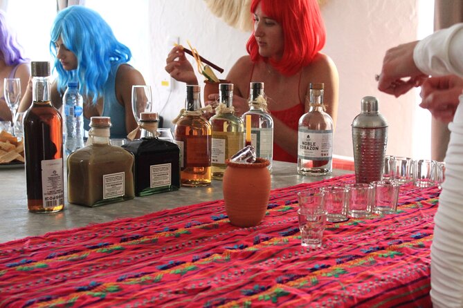 Tequila Tasting at El Fisherman Restaurant Cancun - The Tequila Master Class Explains What You Are Tasting