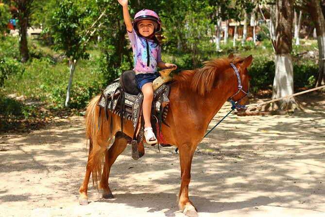 Tequila Tasting, Cenote, Horseback Riding, ATV, Ziplines & Lunch - ATV riding through the Mayan jungle