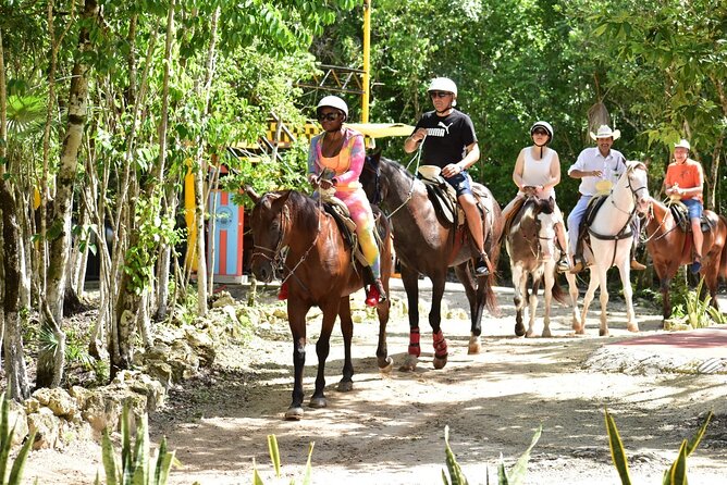 Tequila Tasting, Horseback Riding,ATV, Ziplines Cenote and Lunch - The cenote brings the coolest part of the day