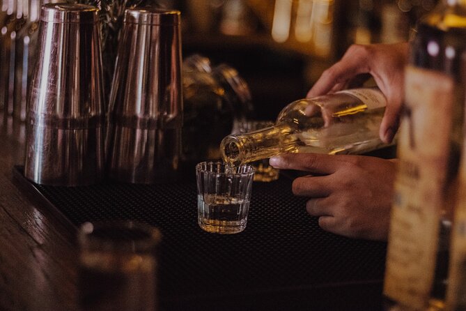 Tour of Mezcalerias in the City - Teolab, a short visit with a food focus