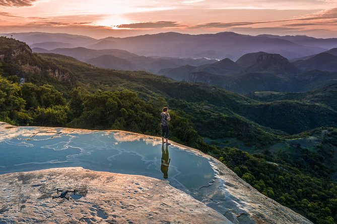 Ultimate Hierve el Agua Hike + Mezcal - The first walk and the mineral pools