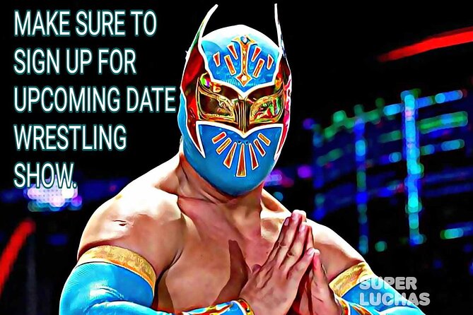 Wrestling SHOW TACOS & TEQUILA TASTING - Learning the rules before the two-hour show