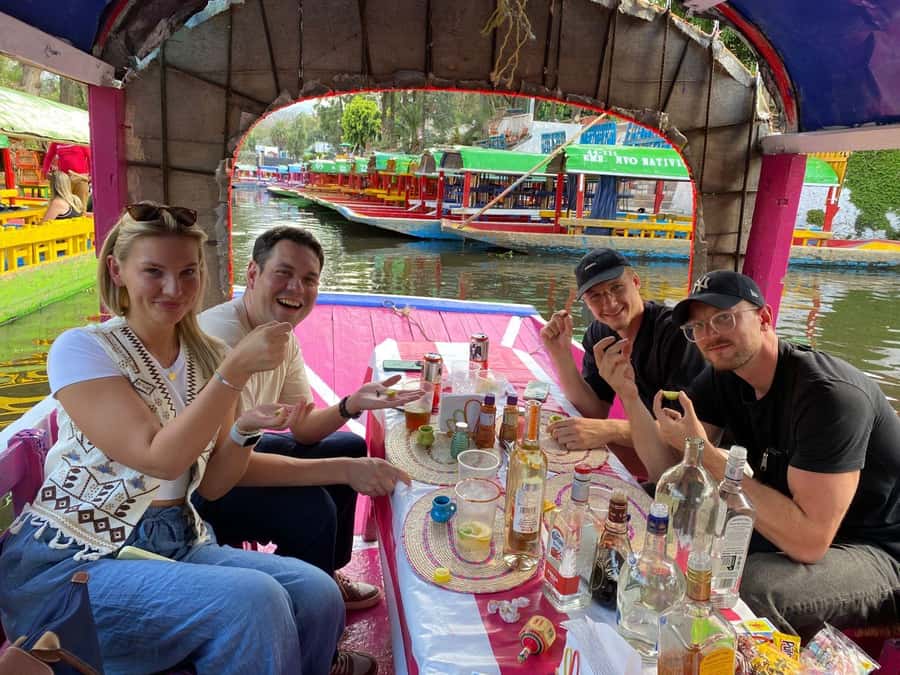 Xochimilco's Wild Side: Mezcal, Insects & Culture - The insect tasting: the tour’s boldest moment